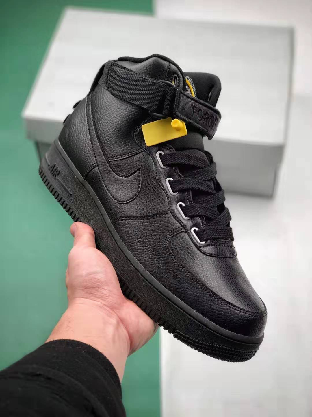 Nike Air Force 1 High Utility Triple Black AJ7311-001 - Stylish and Functional Footwear for All-Day Comfort