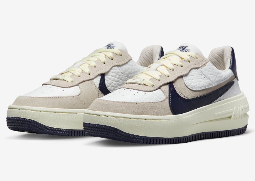 Nike Air Force 1 PLT.AF.ORM 'Summit White Navy' FB8481-100 - Shop Now!
