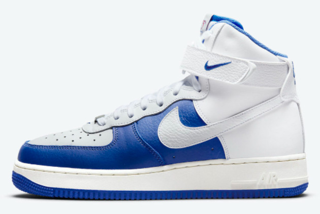 NBA x Nike Air Force 1 High '75th Anniversary' - White/Hyper Royal - DC8870-100