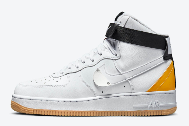NBA x Nike Air Force 1 High 'University Gold' CT2306-101 - Premium Basketball Sneakers