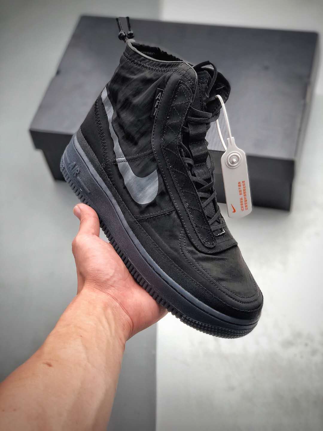 Nike Air Force 1 High Shell 'Black' BQ6096-001 - Stylish & Performance-Driven Sneakers