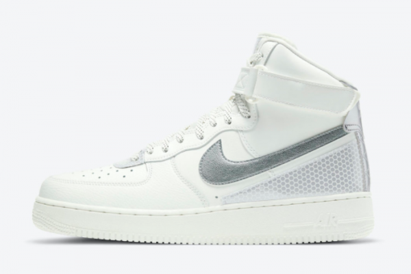 3M x Nike Air Force 1 High White/Metallic Silver-Black CU4159-100 | Shop Now
