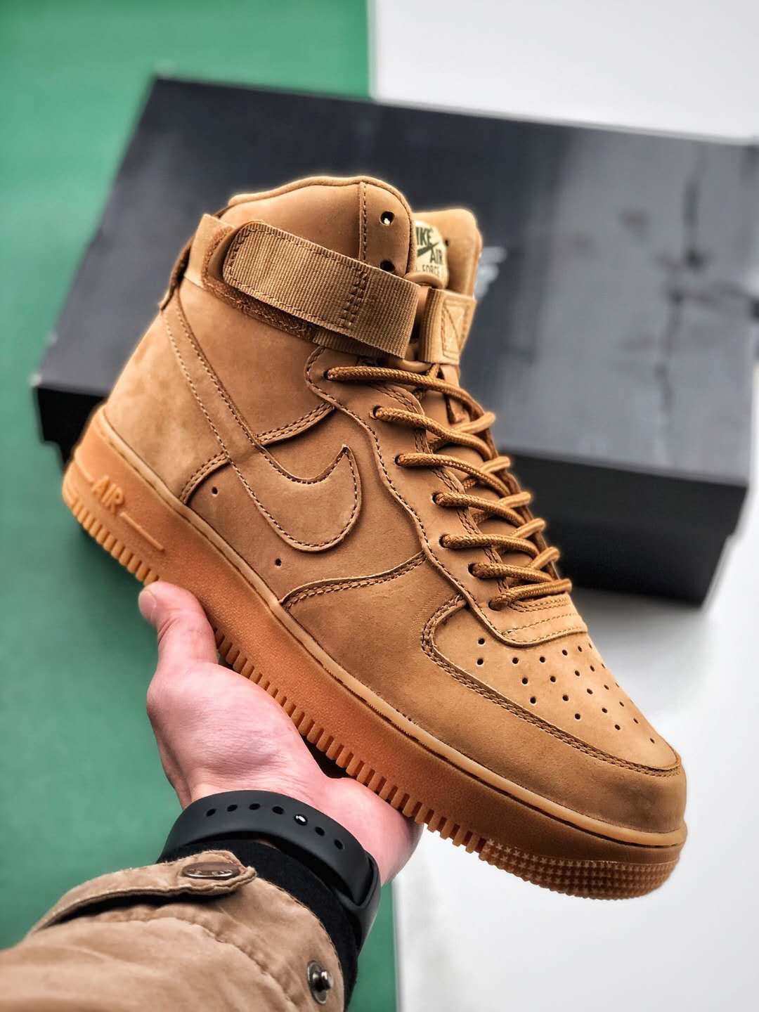 Nike Air Force 1 High Flax 882096-200 - Premium Sneakers for Ultimate Style