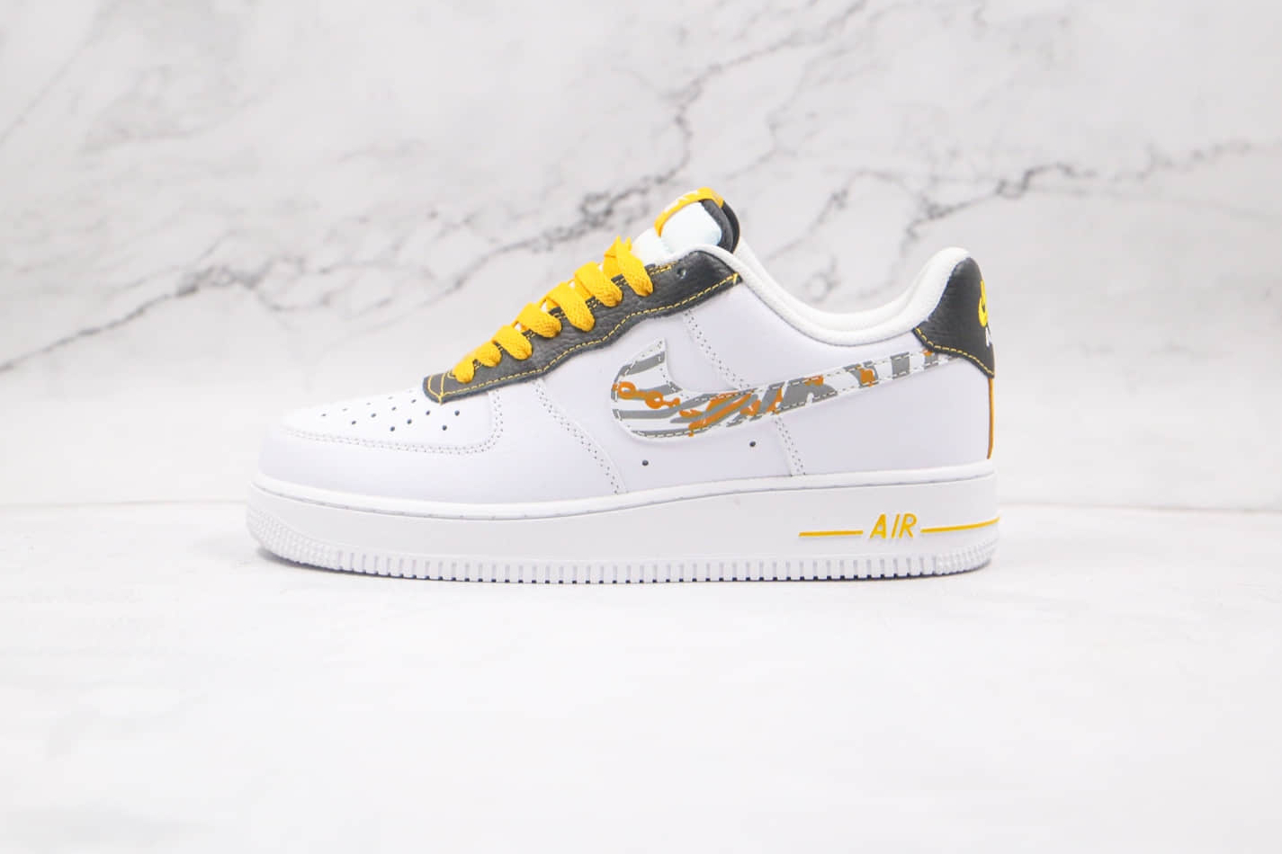 Nike Air Force 1 '07 LV8 'Gold Links Zebra Print' DH5284-100 | Premium Sneakers for Style Icons