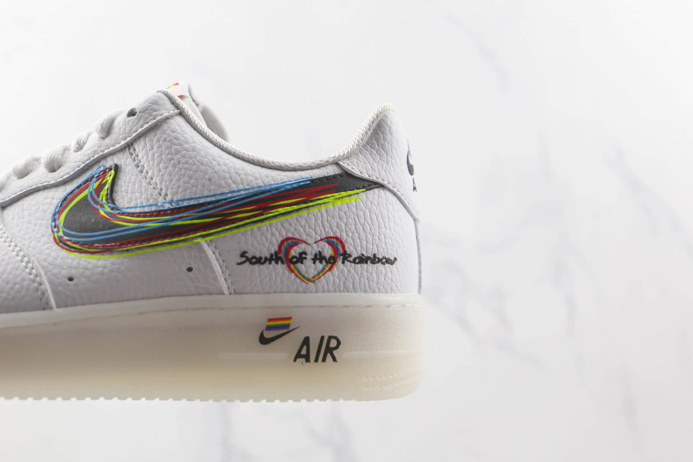 Nike Air Force 1 Low Be True Multicolor White Black CV0258-001 | Authentic Sneakers