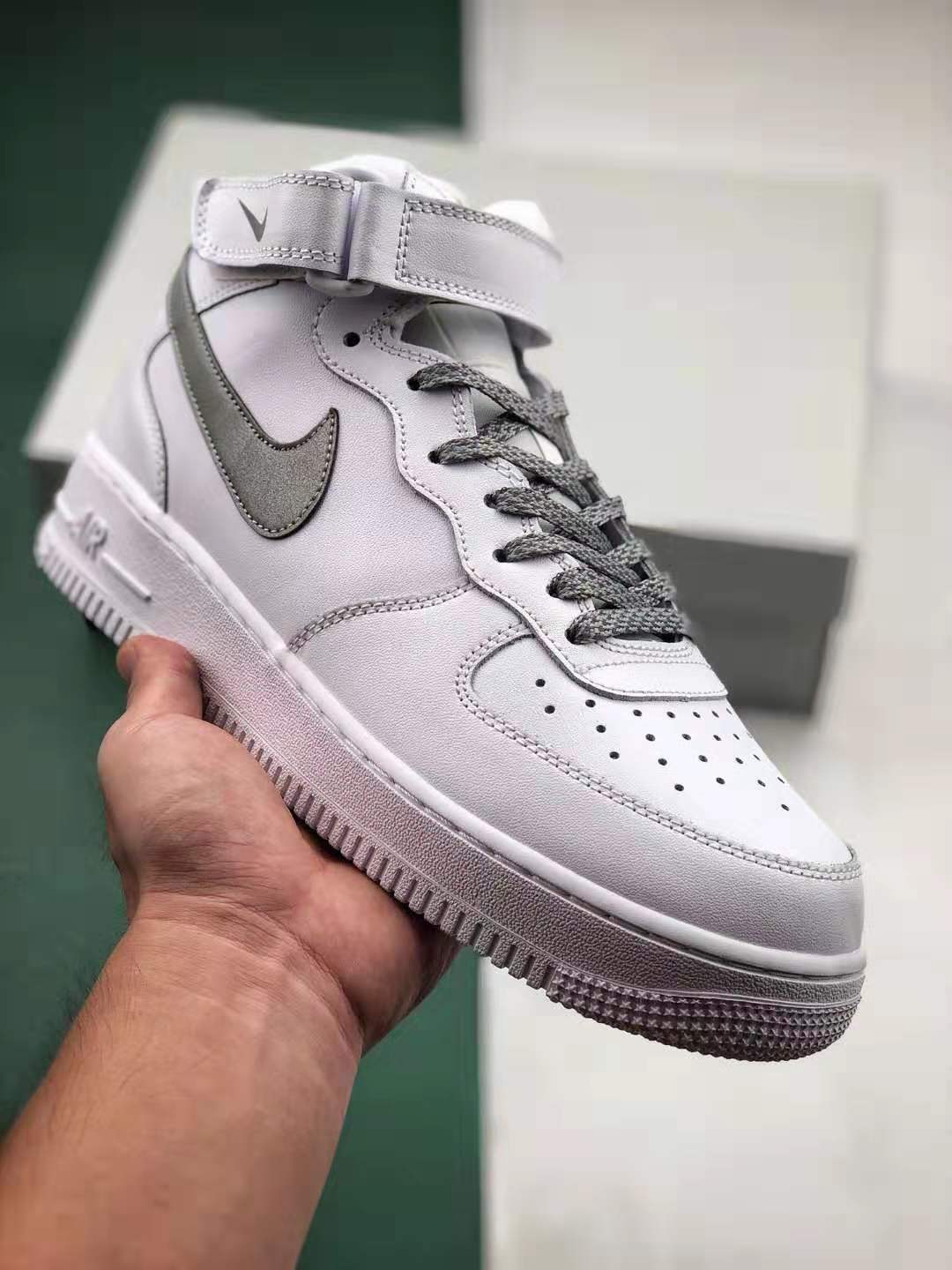 Nike Air Force 1'07 Mid White Static 366731-606 - Shop now for the latest sneakers