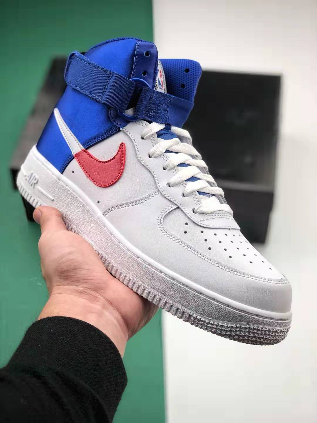 Nike NBA x Air Force 1 High '07 Clippers BQ4591-102 - L.A. Pride & Style