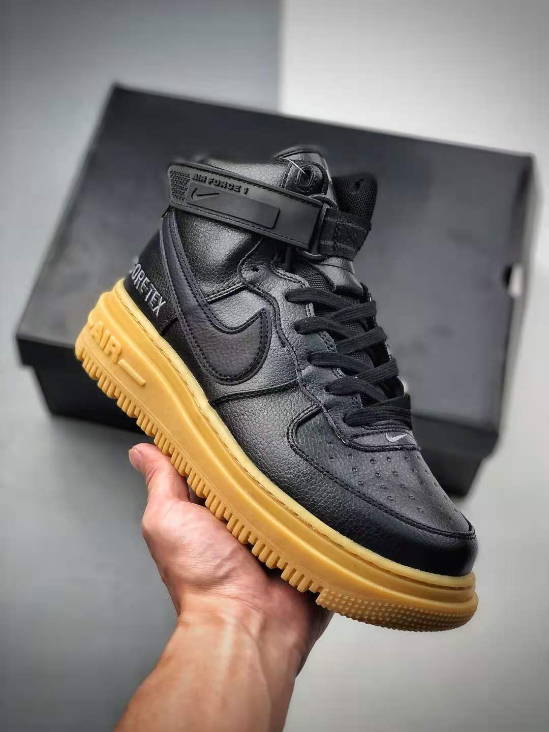 Nike Air Force 1 Gore-Tex Boot 'Black Gum' CT2815-001 - Waterproof Style & Comfort