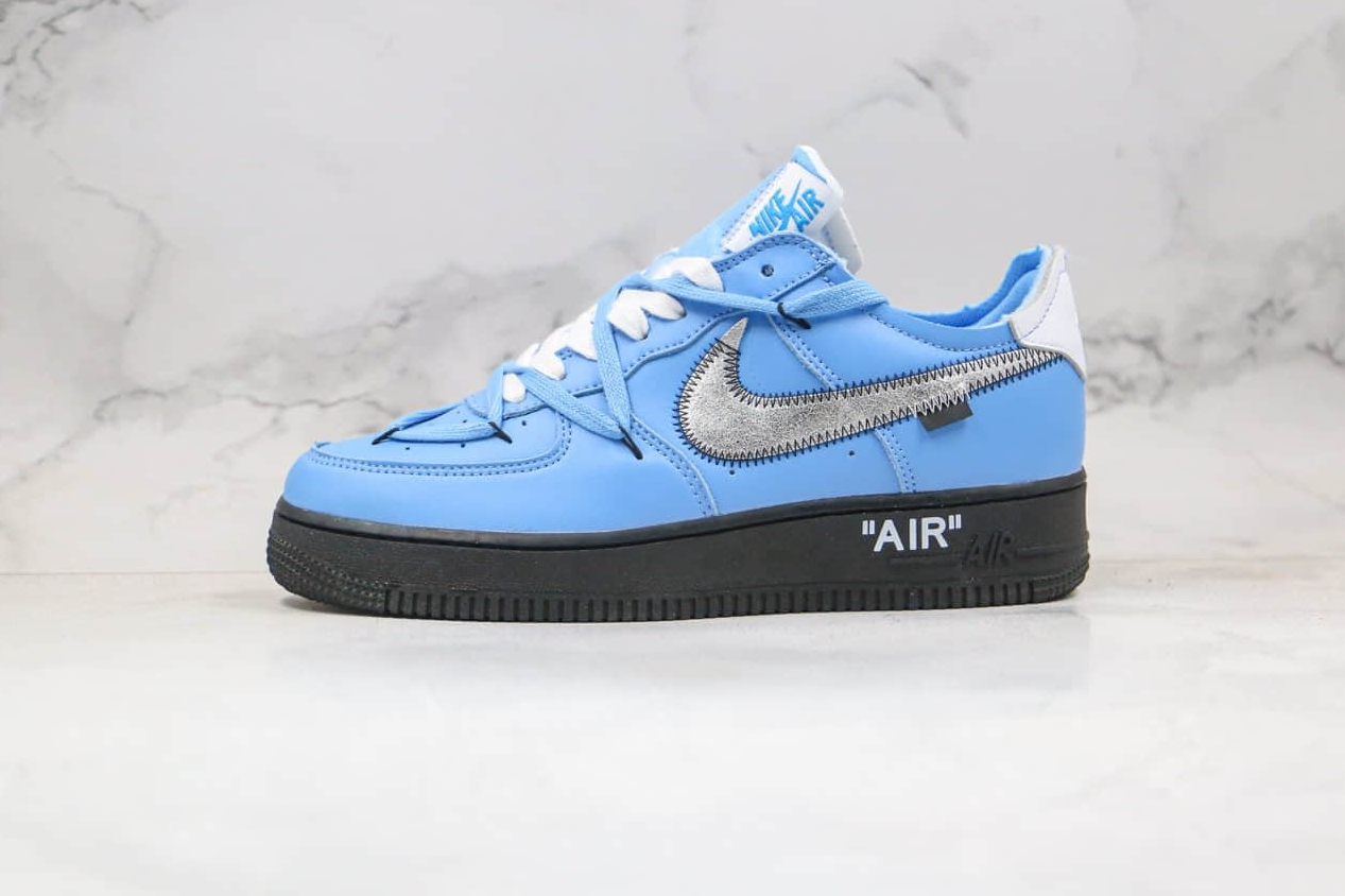 Off-White x Nike Air Force 1'07 Low University Blue - Premium Design