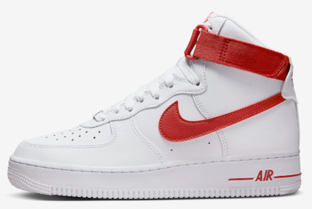 Nike Air Force 1 High WMNS 'Cinnabar' White/Cinnabar DD9624-102 Available Now