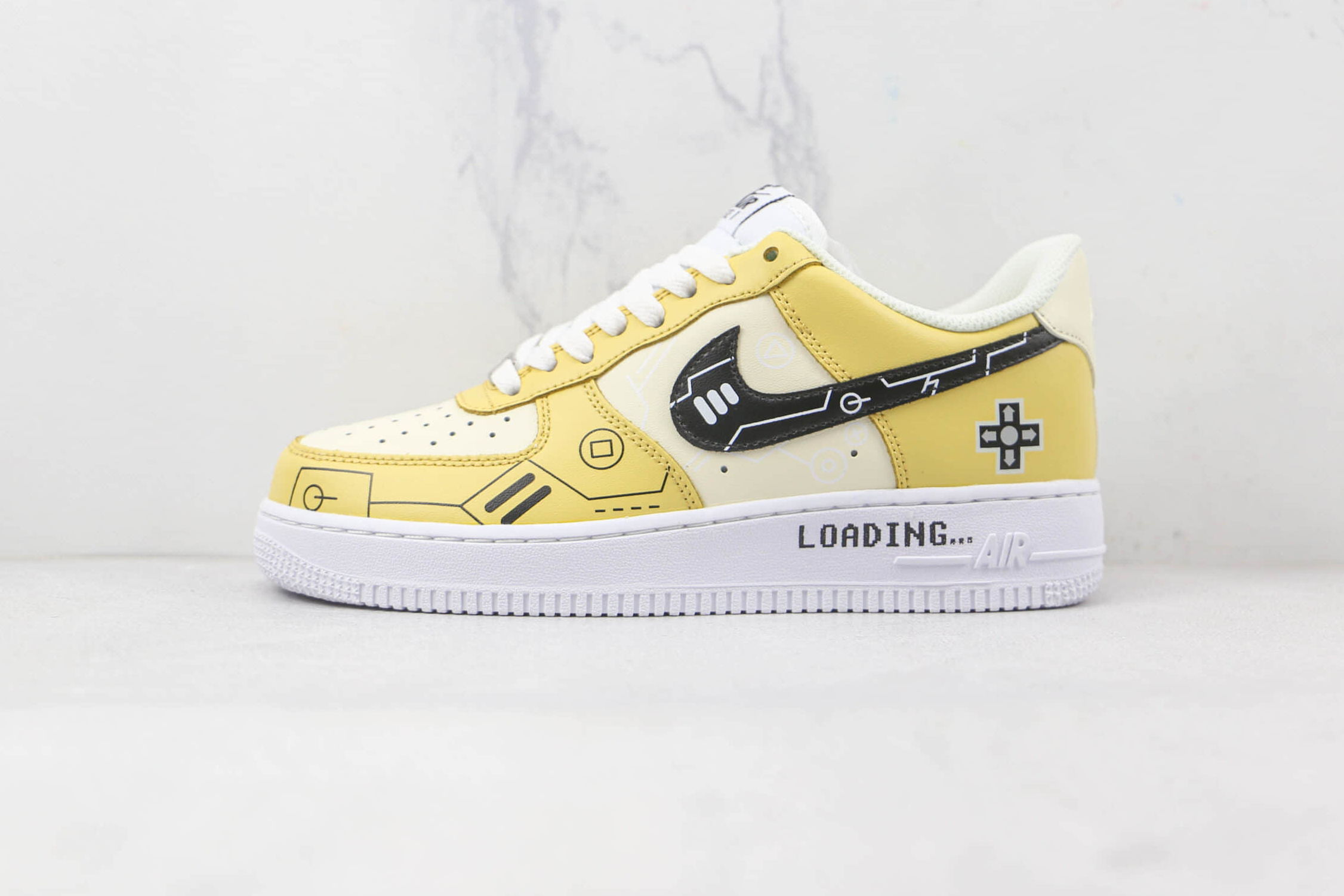 Nike Air Force 1 07 Low Yellow White Beige CW2288-113 - Stylish and Classic Design