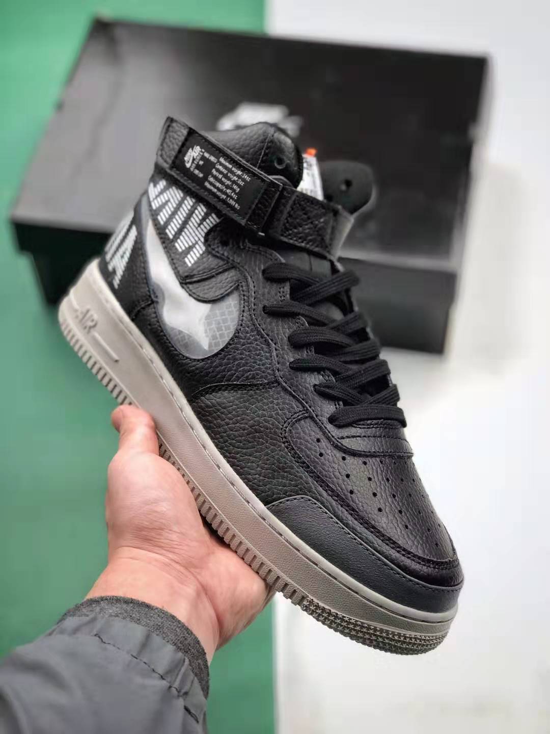 Nike Air Force 1 High 'Under Construction - Black' CQ0449-001 | Shop Now at 80 max