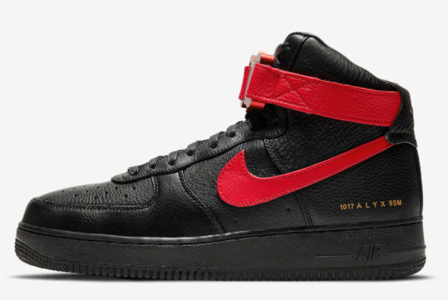 Alyx x Nike Air Force 1 High Black/University Red CQ4018-004 - Premium Sneakers for Style and Performance