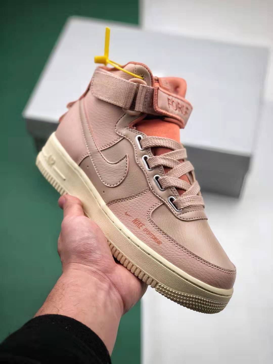 Nike Air Force 1 High Utility Particle Beige - Limited Edition Sneakers