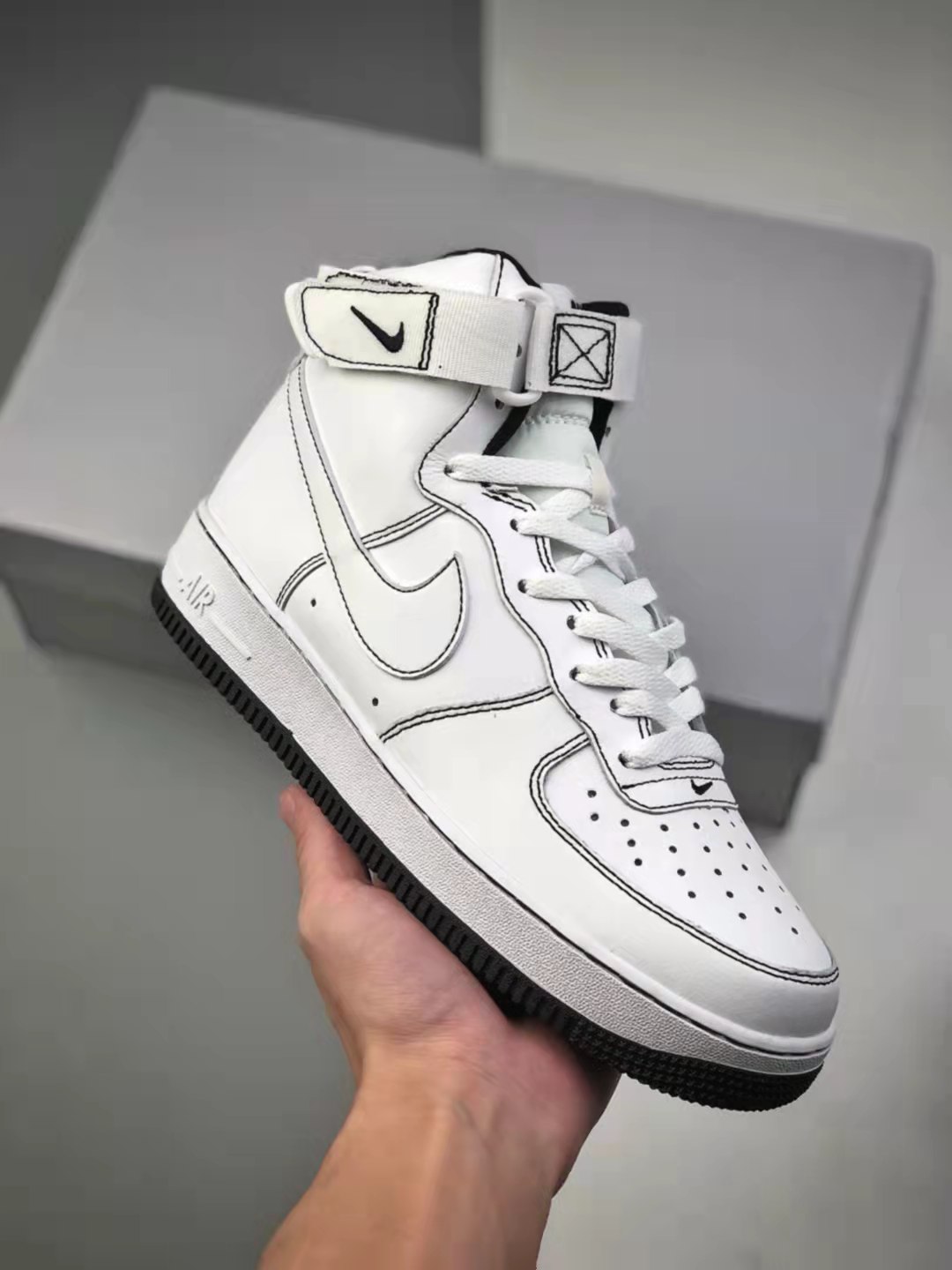 Nike Air Force 1 High 07 White Black CV1753-104 - Classic Design with Sleek Style