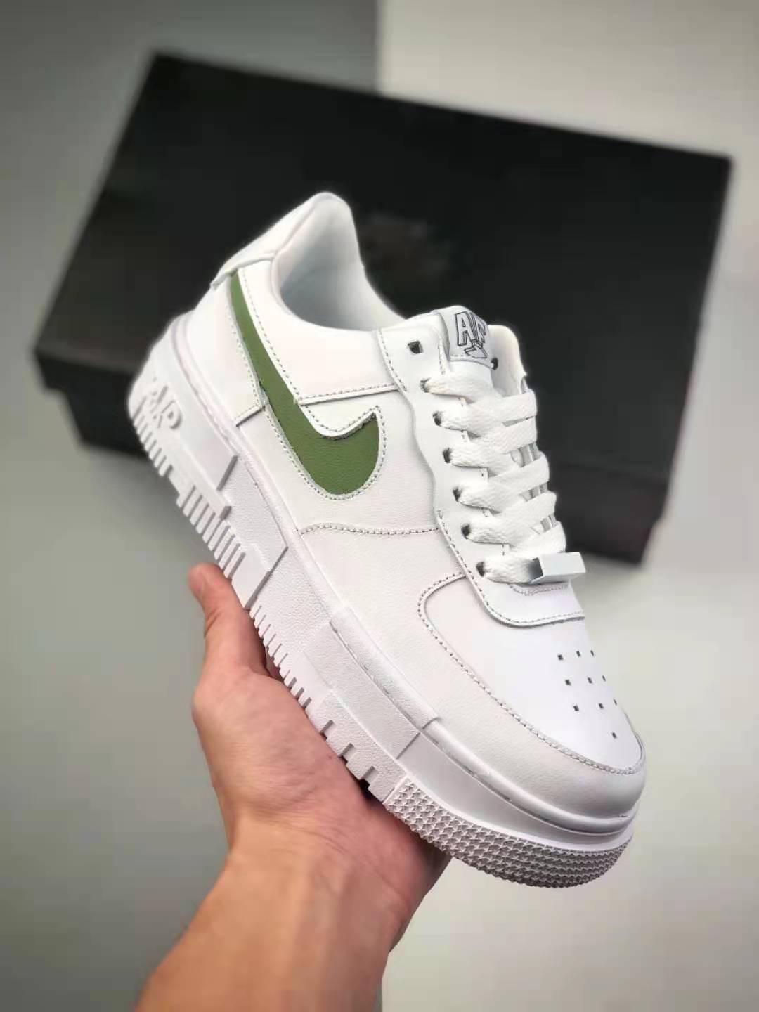Nike Air Force 1 Pixel White Green CK6649-005 - Fresh and Stylish Sneakers