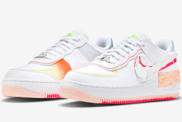 Nike Air Force 1 Shadow 'Pop Art' Multi-Color DV1364-111 - Modern Pop Art-Inspired Sneakers