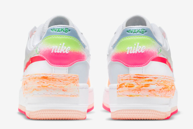 Nike Air Force 1 Shadow 'Pop Art' Multi-Color DV1364-111 - Modern Pop Art-Inspired Sneakers