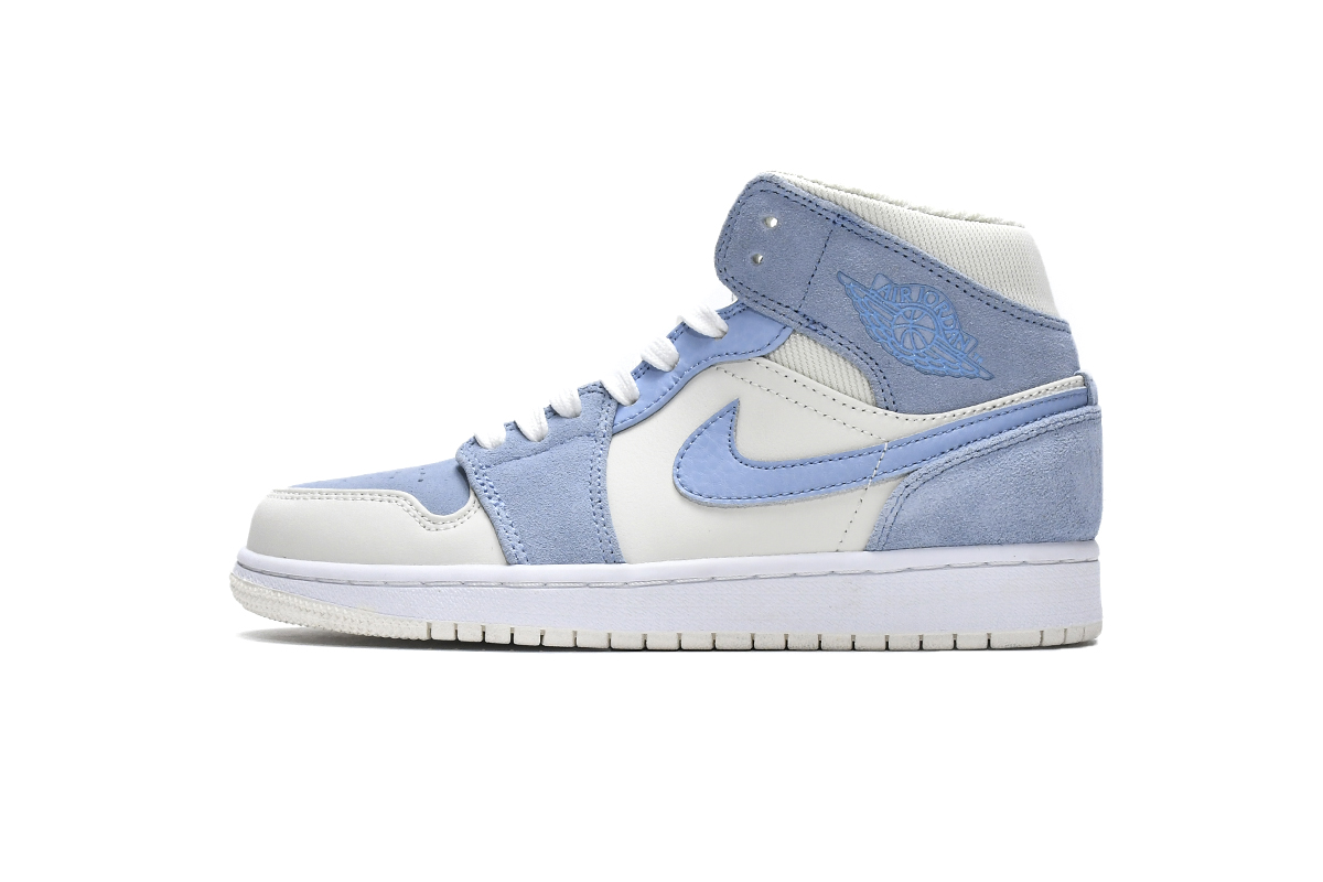 Air Jordan 1 Mid SE 'Sail Light Blue' DA4666-100 - Iconic Style and Premium Quality Shoes