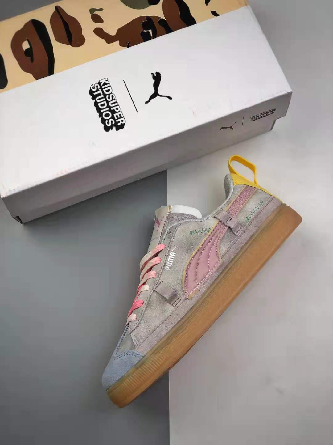 PUMA KidSuper Studios x Suede Vintage 'Lupine' 380513-01: Exclusive Collaboration for Kids