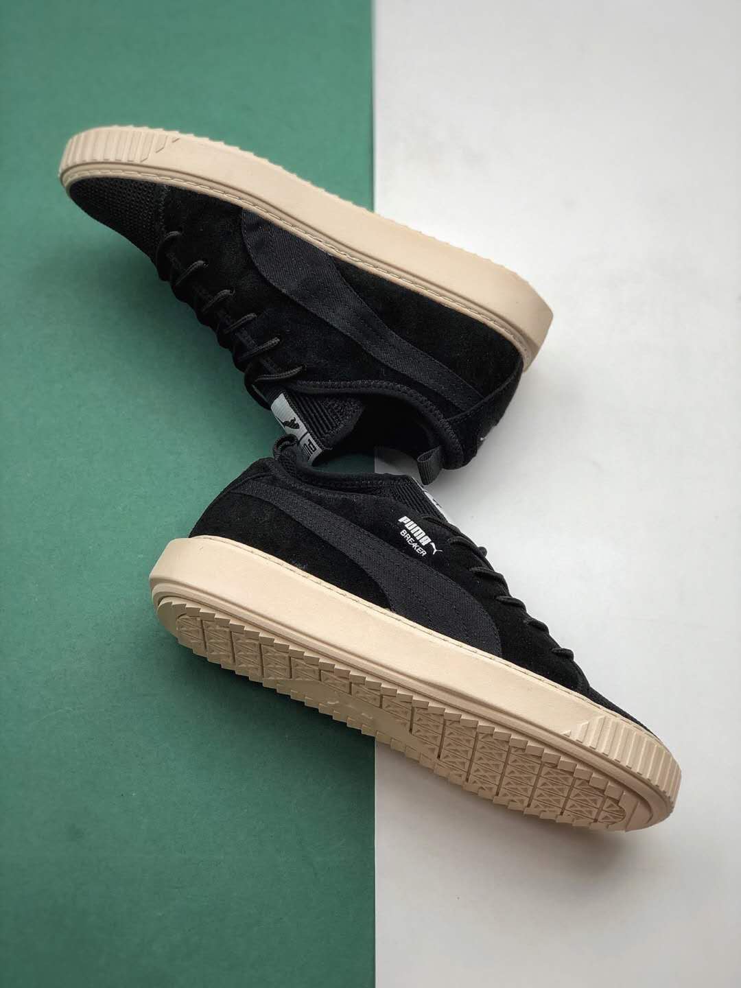 Puma Breaker Mesh Men's Shoes - Black/White - Style 367058-03