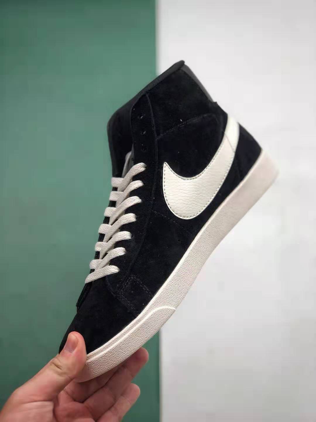 Nike Blazer Mid Vintage Suede 'Black' AV9376-001 - Classic Style and Premium Quality for Sneaker Enthusiasts