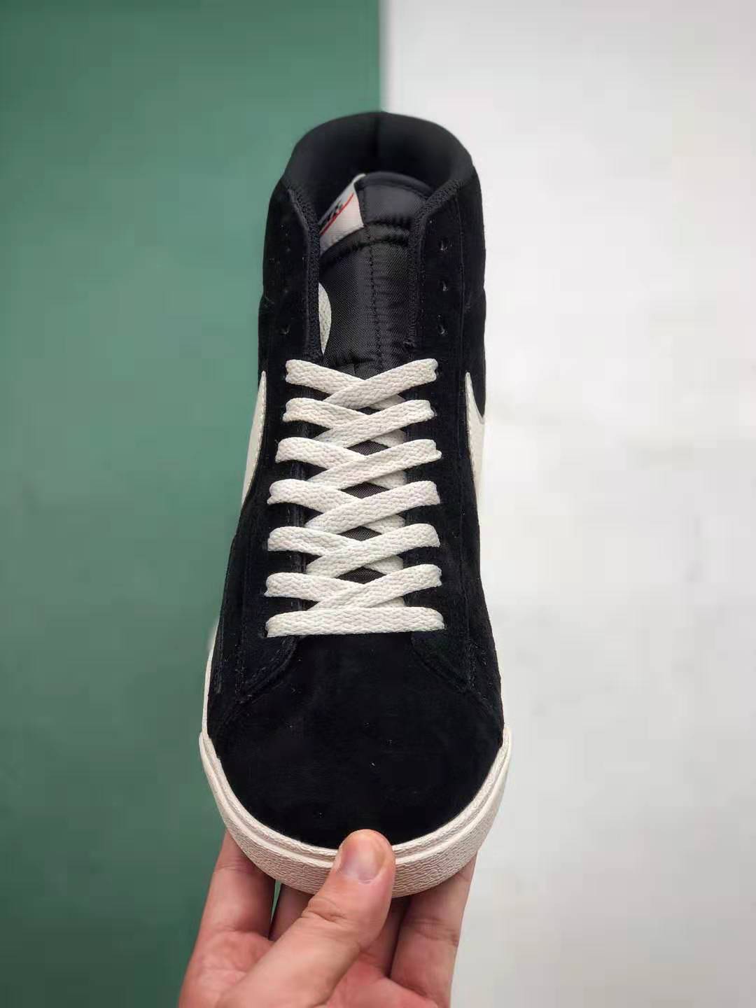 Nike Blazer Mid Vintage Suede 'Black' AV9376-001 - Classic Style and Premium Quality for Sneaker Enthusiasts