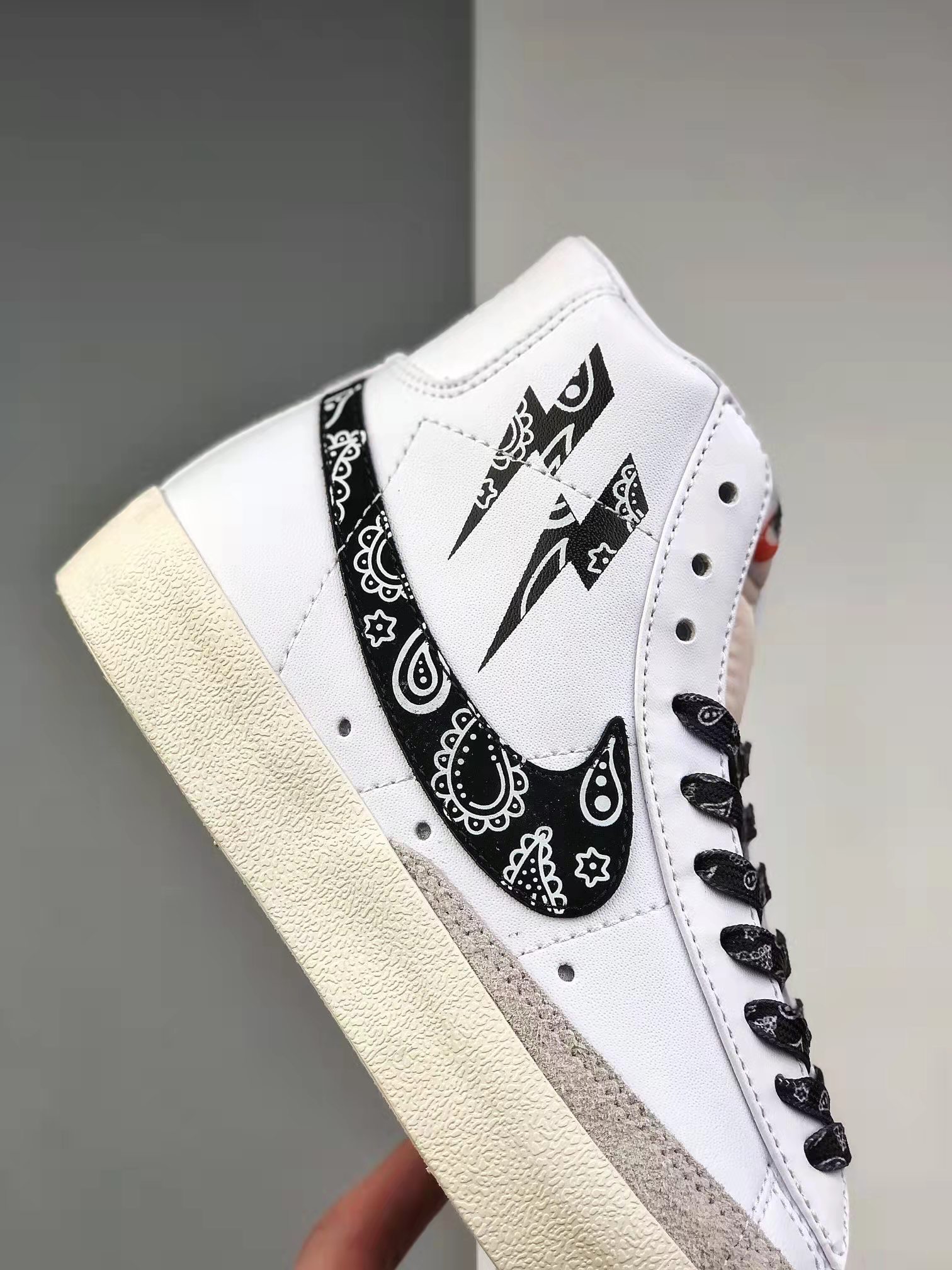 Nike Blazer Mid 77 Vintage 'White Black' CZ1055-100 - Classic Style with a Retro Twist